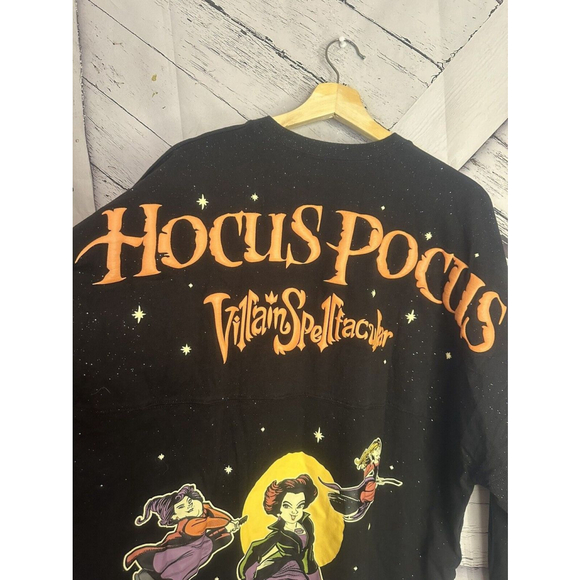Disney Spirit Jersey Adult XXL Black Hocus Pocus Villain Spelltacular Halloween - Picture 2 of 12
